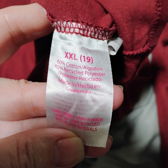 No Boundaries Maroon Long Sleeve Tee - Picture 3 of 8